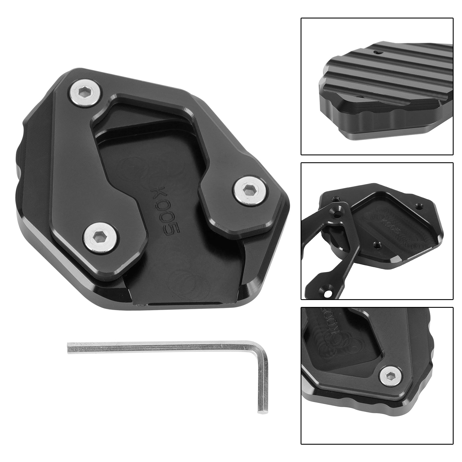 2021-2022 Yamaha MT-09 MT 09 Kickstand Enlarge Plate Pad