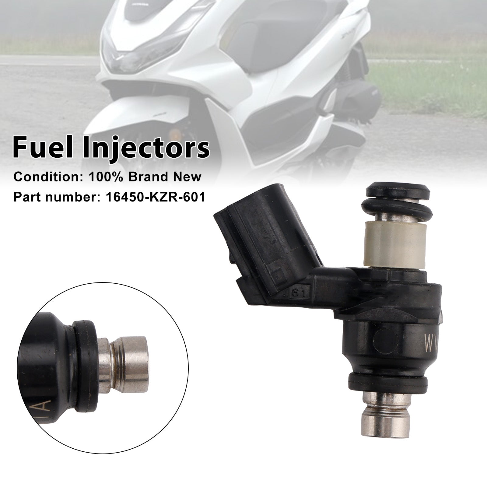 Honda PCX 2012-2014 SH125 2013-2016 16450-KZR-601 Fuel Injectors