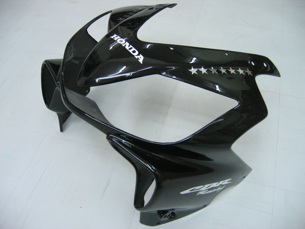 Amotopart 2004-2007 Honda CBR600 F4i Noir avec kit de carénage logo