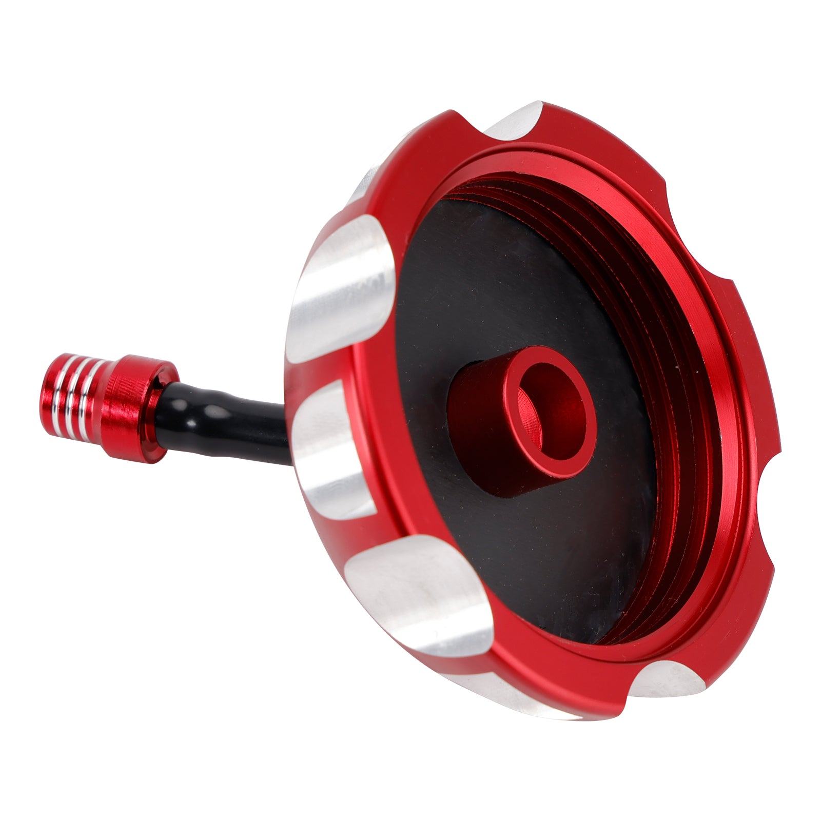 Yamaha Raptor YFM 250/350/660R YFZ450 Aluminum Fuel Tank Cap w/Vent Red