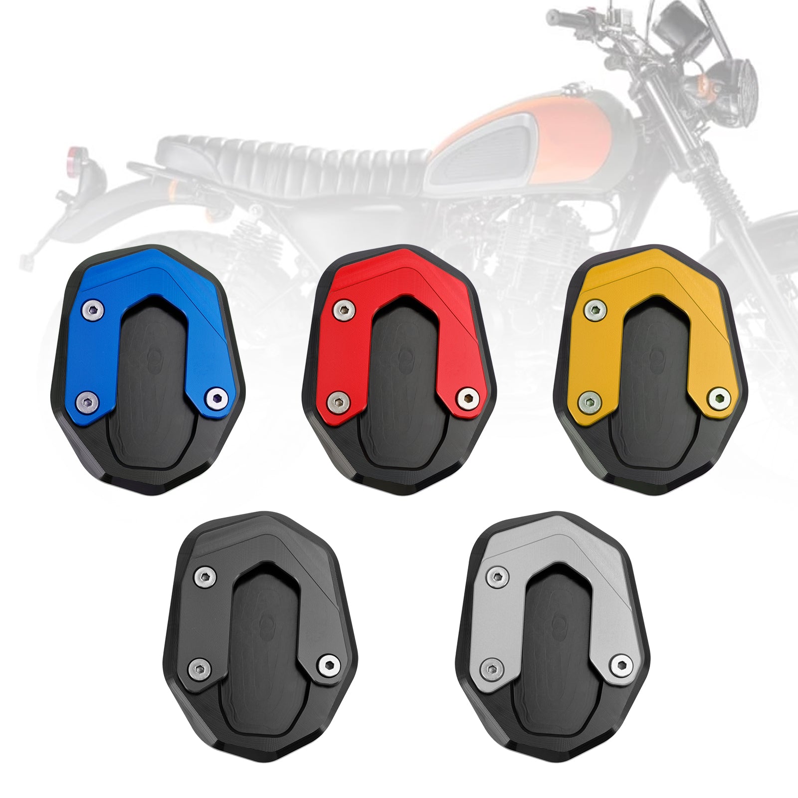 15-20 Ducati Scrambler 400/800/1100 Ständervergrößerungsplattenpolster