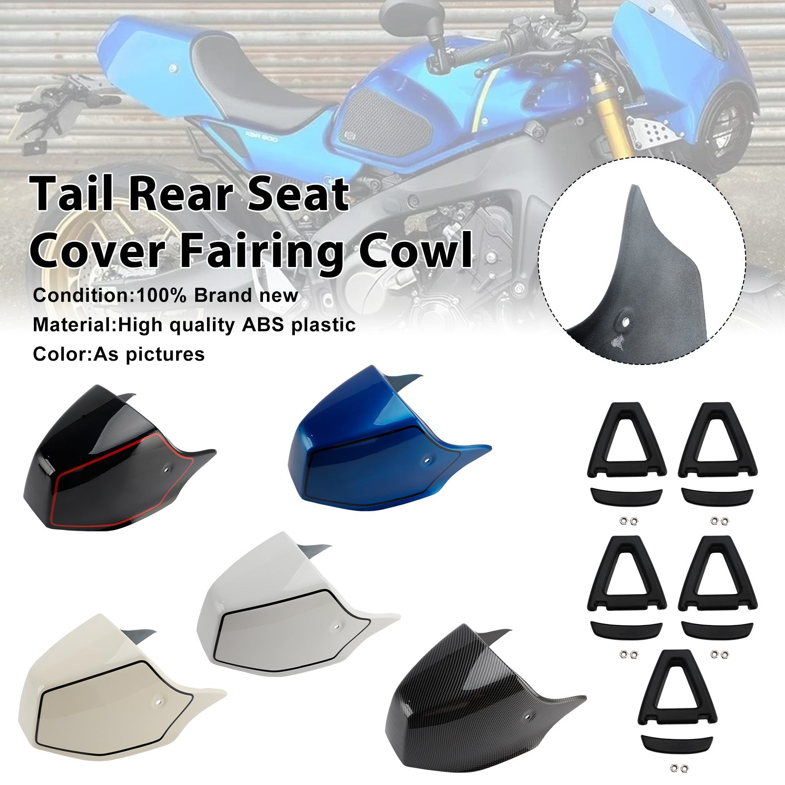 2022-2025 Yamaha XSR900 Rear Tail Pillion Seat Fairing Cover