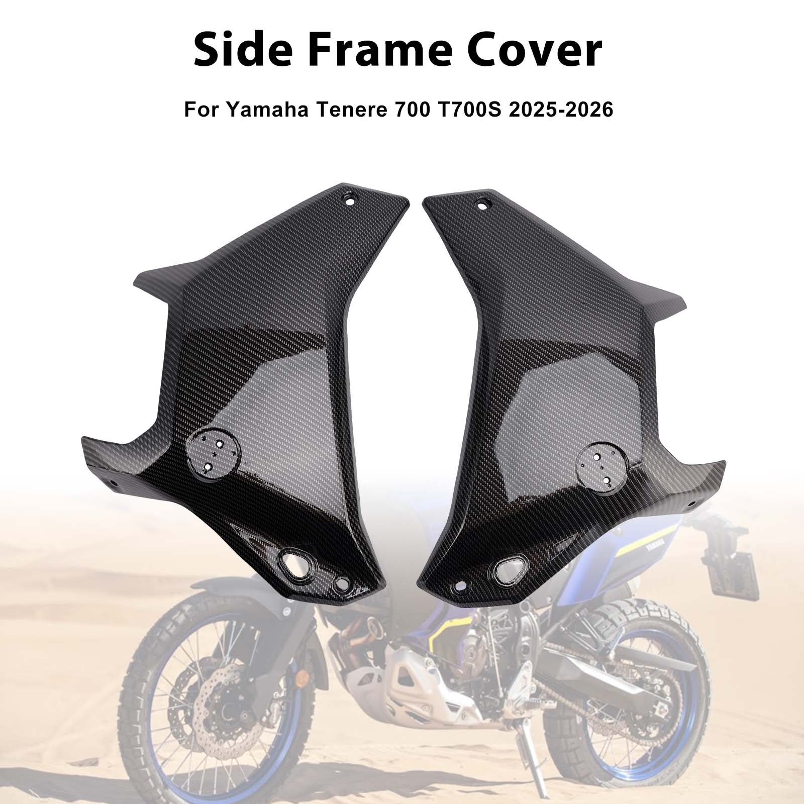 2025–2026 Yamaha Tenere 700 T700S Seitenrahmen-Verkleidungsabdeckung