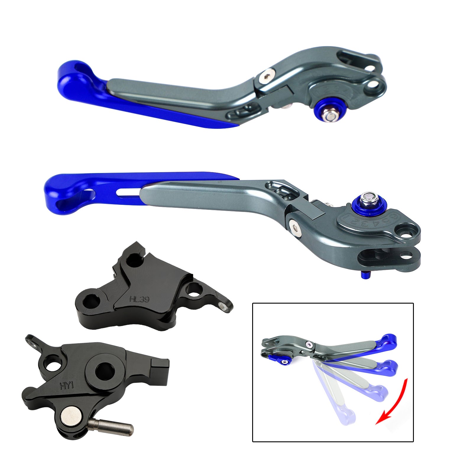 2021-2022 CFMOTO 700CL-X Heritage Adjustable Clutch Brake Lever