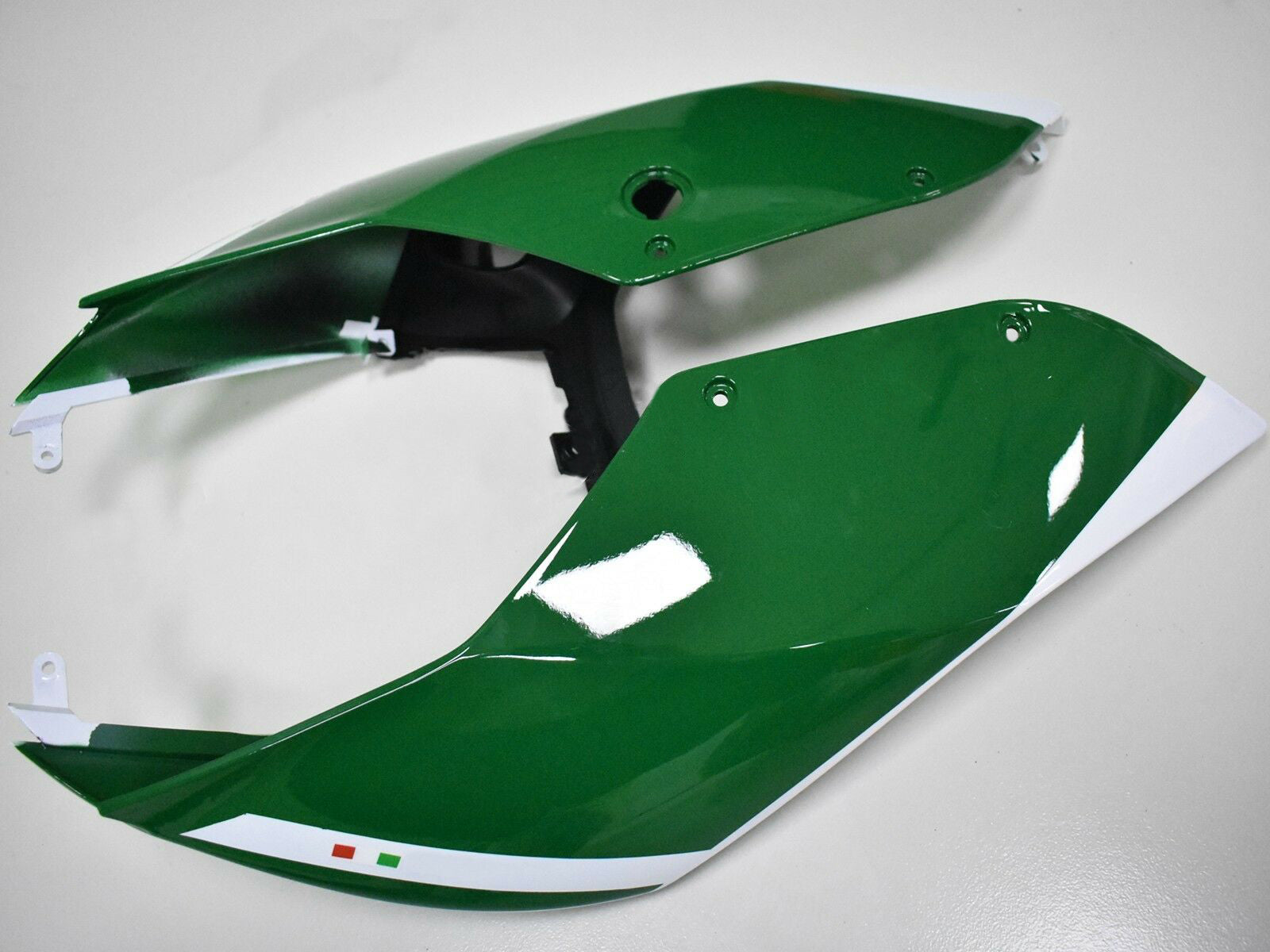 Amotopart 2012-2015 1199/899 Kit de carénage Ducati rouge et vert