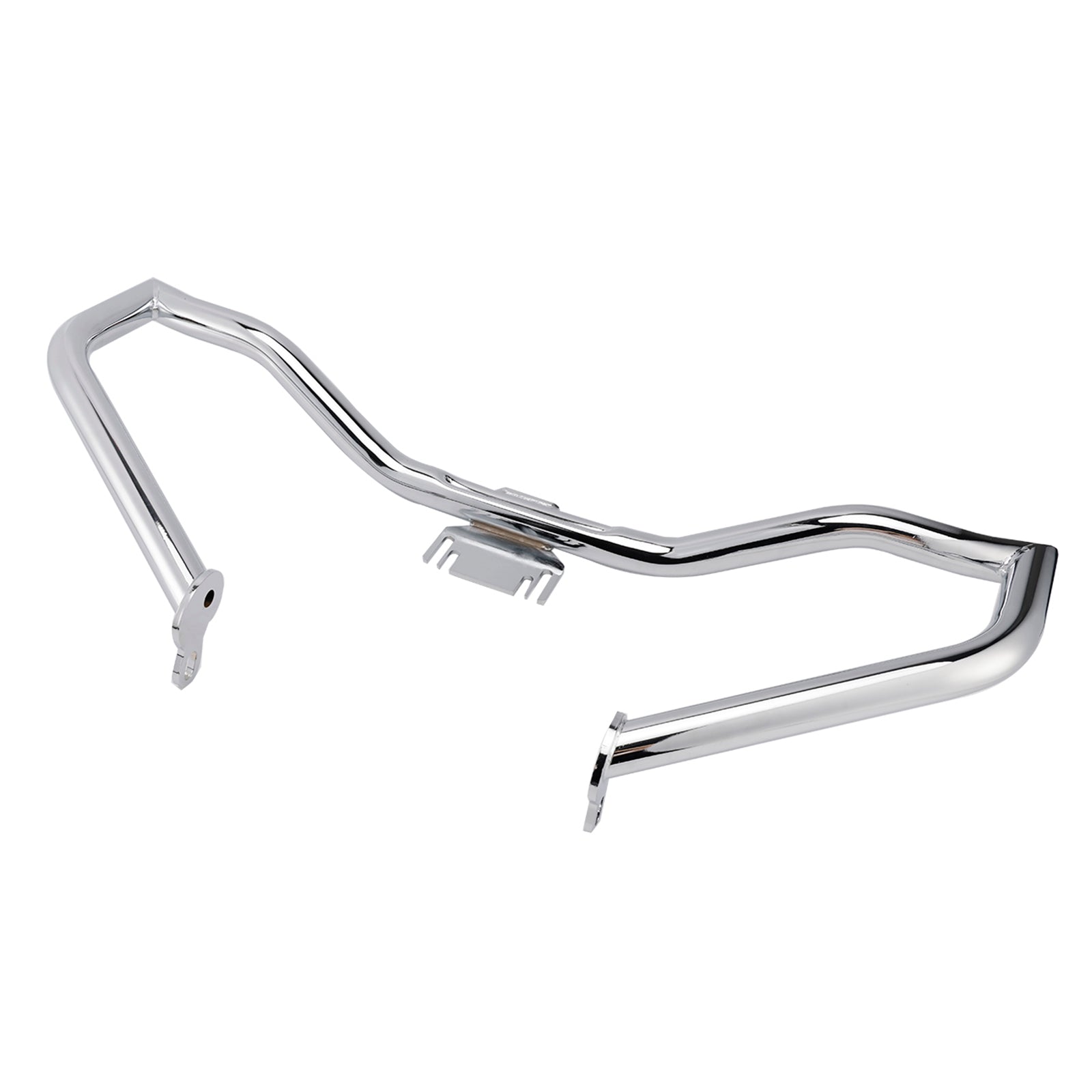 Glide Flht Flhx Engine & Fairing Bracket Frame Anti-Crash Bumper Kit Chrome