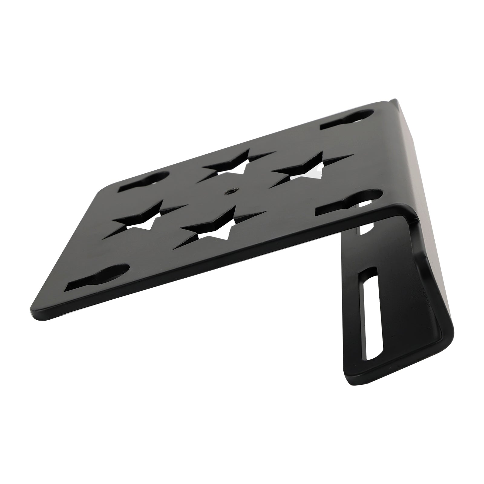 Motor Saddlebag & Brcket Kit Side Storage Universal Quick Release Black