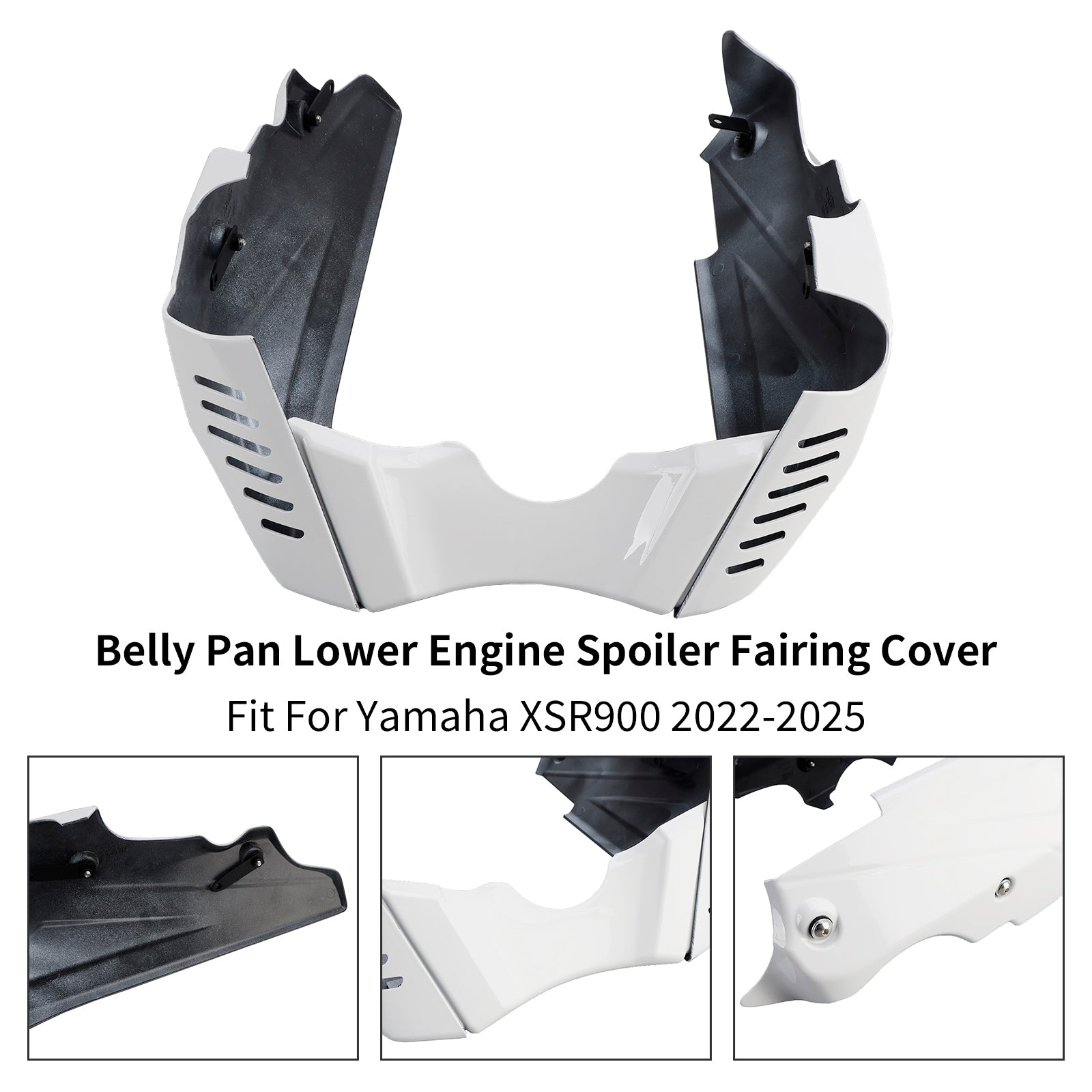 2022-2025 Yamaha XSR900 Belly Pan Lower Engine Spoiler Fairing Cover