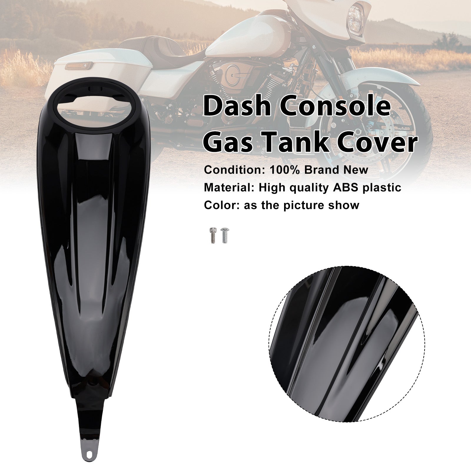 Touring Road Glide / Street Glide 2023-2025 Dash Console Gas Tank Cover