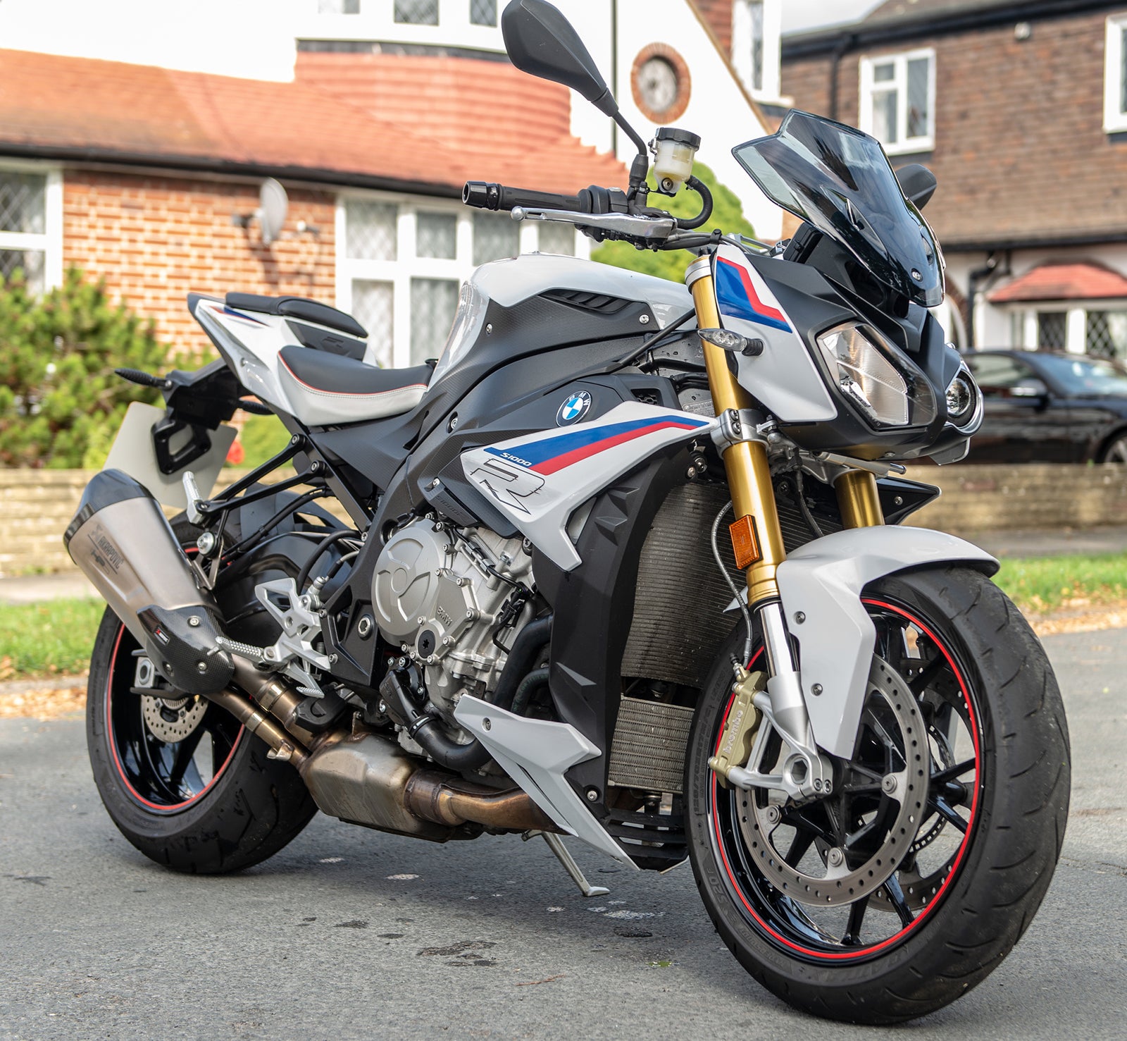 Amotopart 2017-2020 BMW S1000R Fairing White Kit