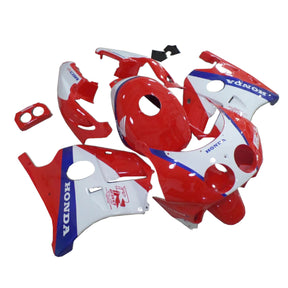 Amotopart 1990-1998 Honda CBR250RR MC22 Red White Fairing Kit