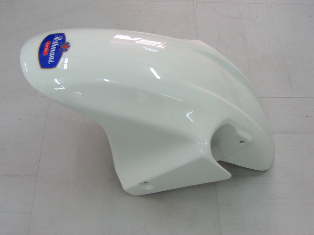 Amotopart 2001-2003 Honda CBR600 F4i Blue&White Stripe Fairing Kit