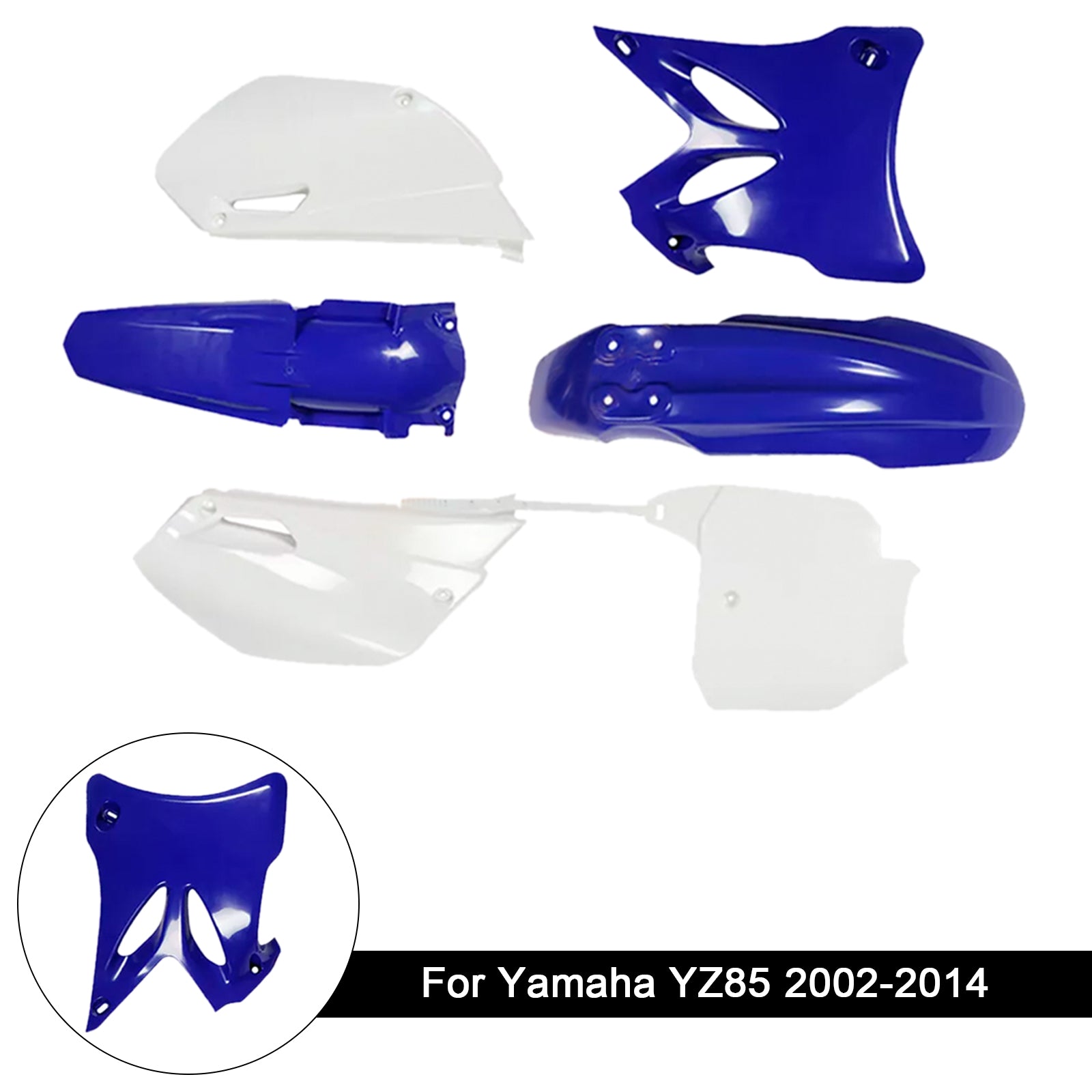 Amotopart 2002-2014 Yamaha YZ85 Fairing Kit