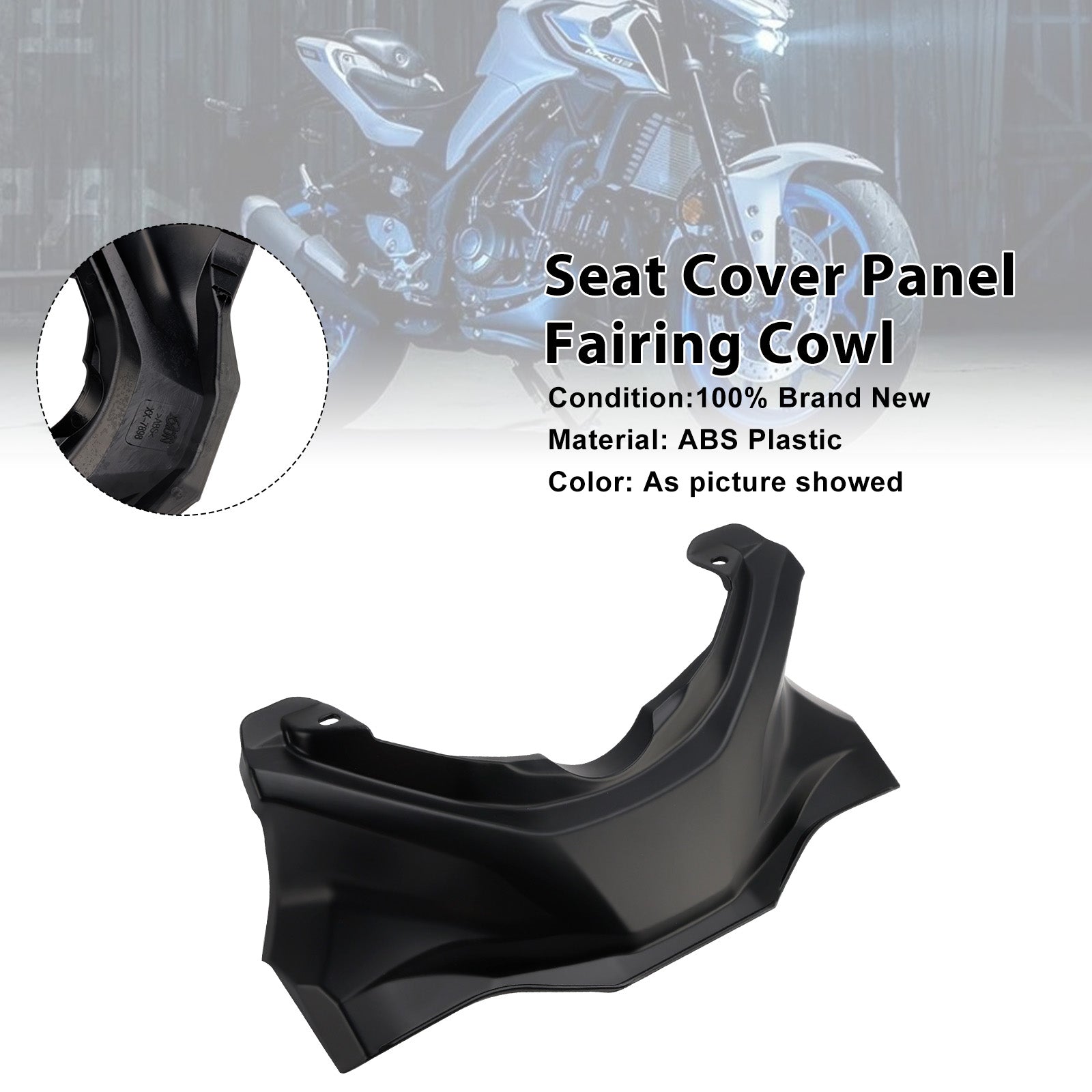 2025-2026 Yamaha YZF-R3 R25 MT-03 Seat Cover Panel Fairing Cowl