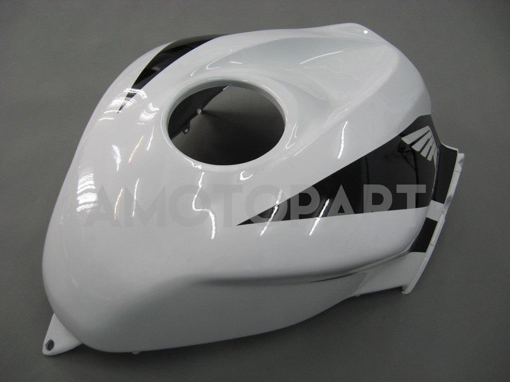 Amotopart Honda 2007-2008 CBR600RR White Black Fairing Kit