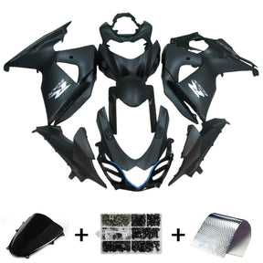 Amotopart 2009-2016 K9 GSXR1000 Suzuki Matte Black Fairing Kit