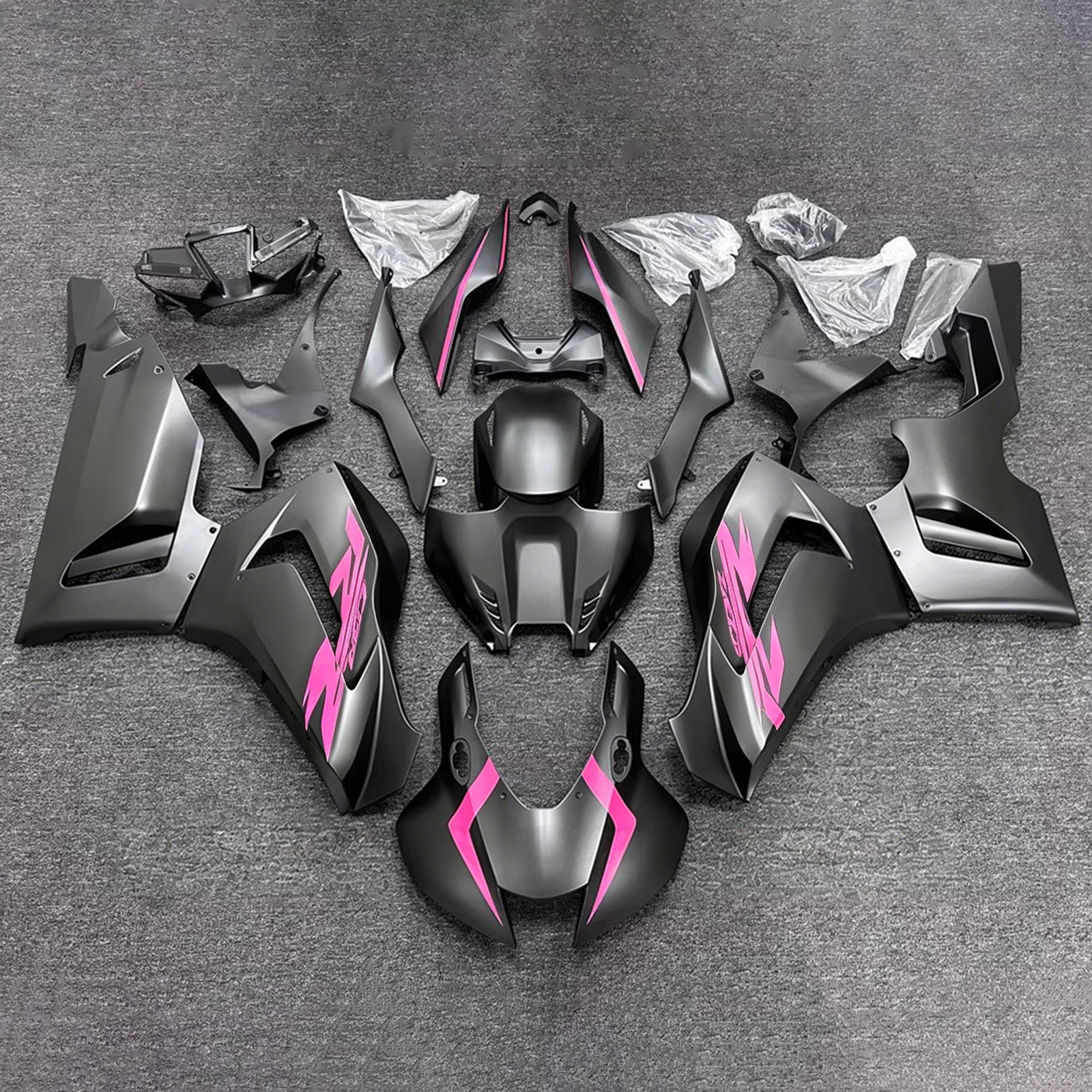 Amotopart 2020-2023 Honda CBR1000RR-R Matt Black Fairing Kit
