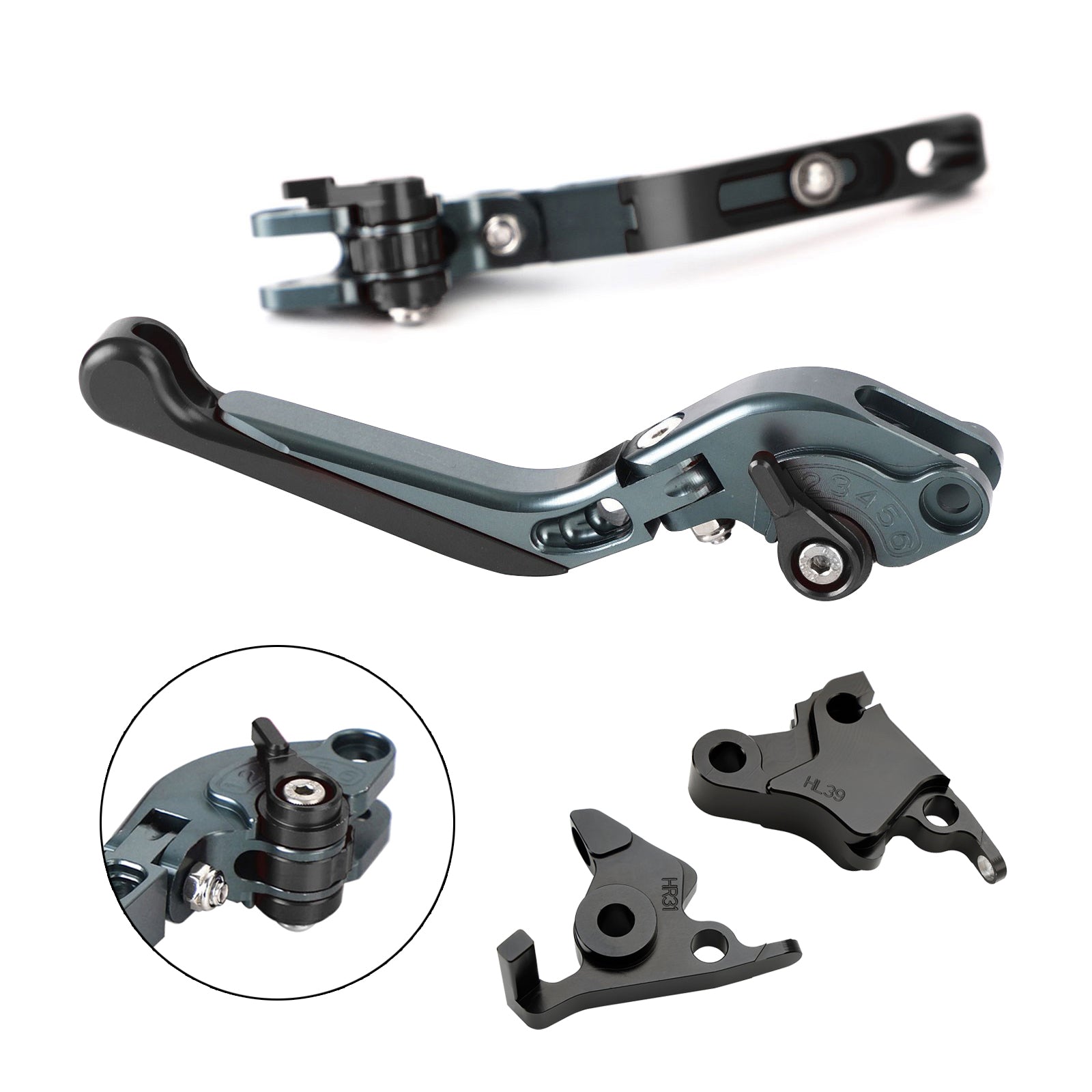 23-24 CFMOTO 450SS 450SR 21-23 450NK Adjustable Clutch Brake Lever