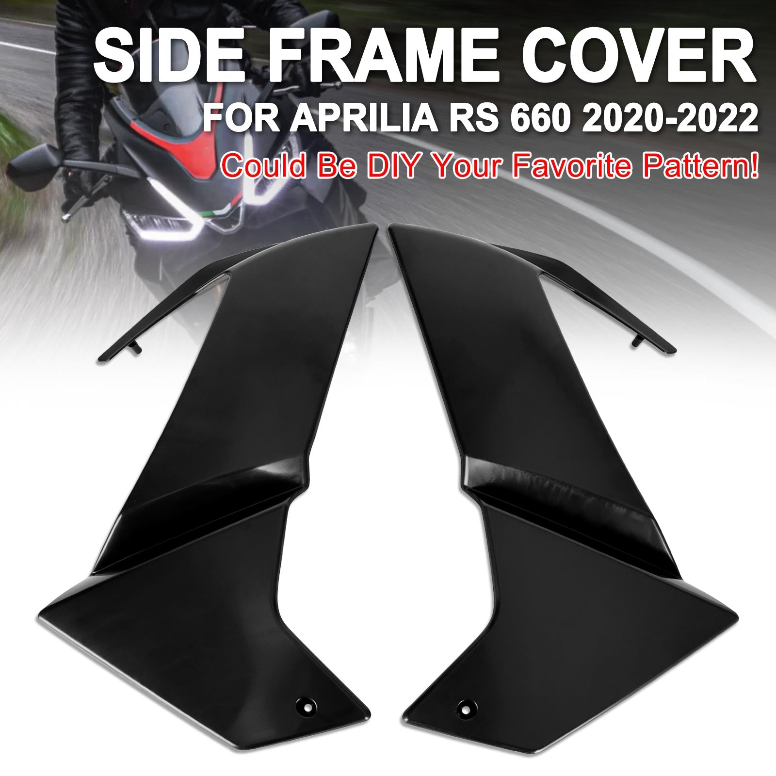 Unpainted side frame Cover Panel Fairing Cowl for Aprilia RS 660 2020-2022