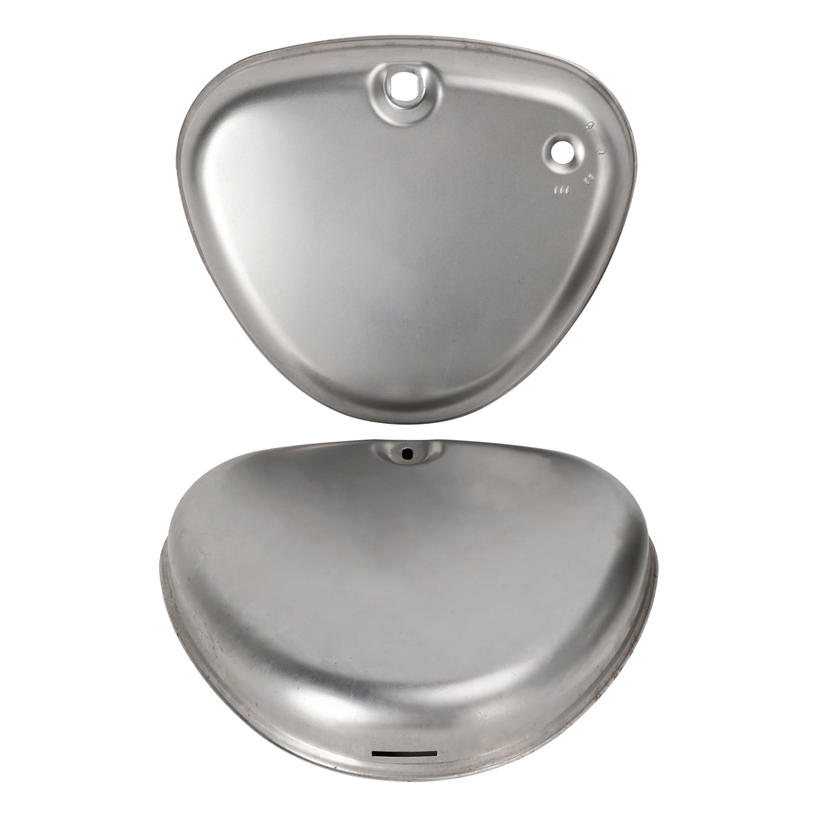 Simson S51 / S50 / S70 Fuel Petrol Tank & Tank Side Cover Unpainted