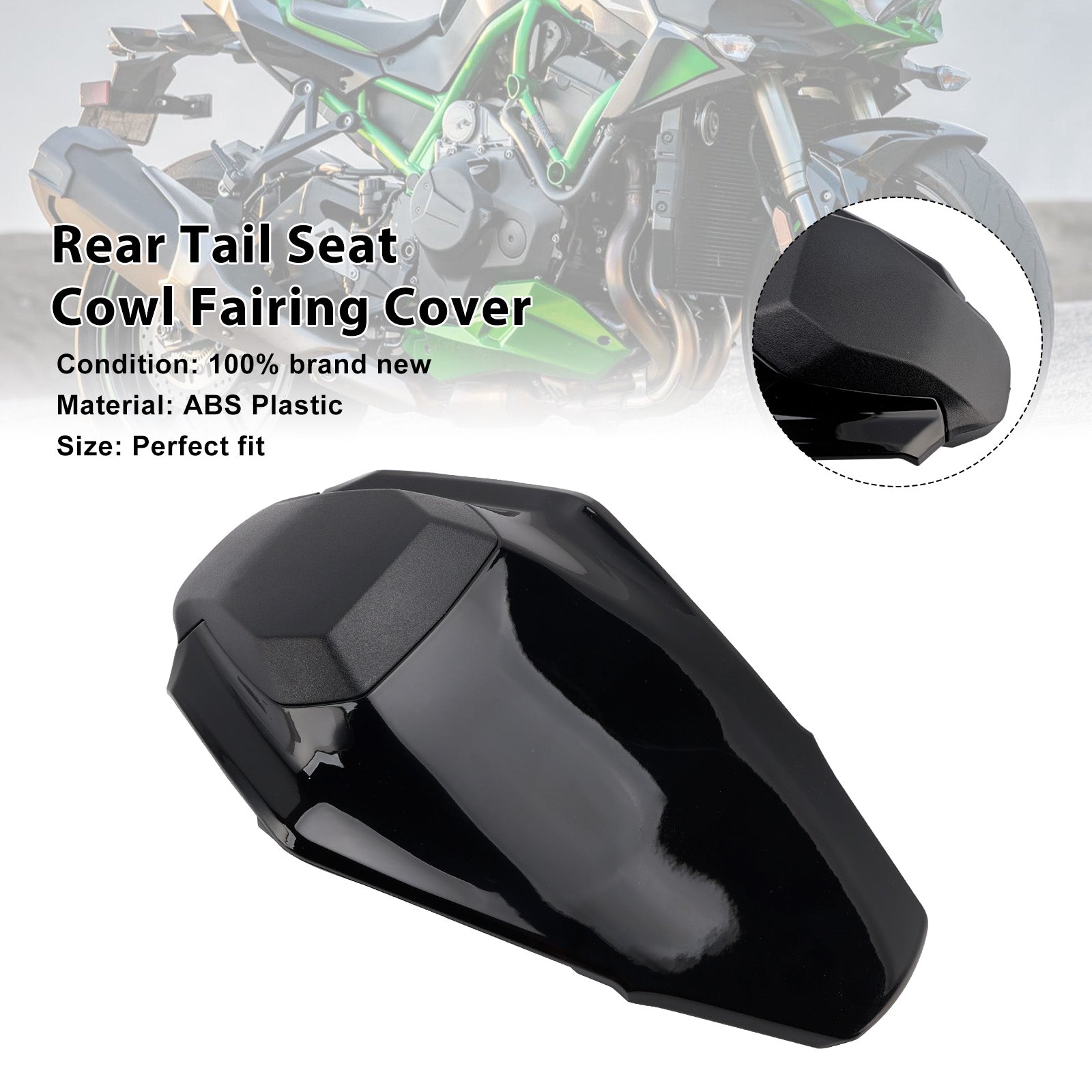 Kawasaki Z900 Z900SE 2025-2026 Couvercle de carénage de capot de siège arrière
