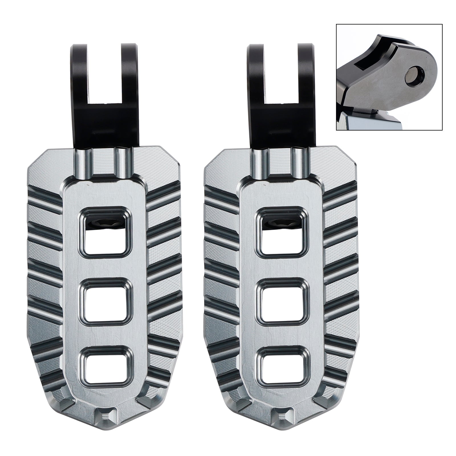 Scrambler 400X2023-2024  Front Footrests Foot Pegs