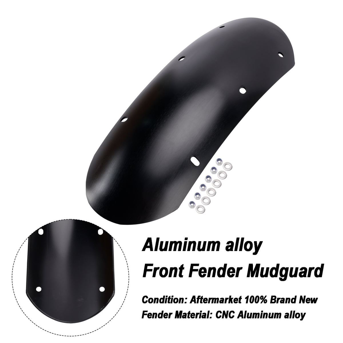 2026-2027 Street Scrambler 900 Aluminum alloy Front Mudguard