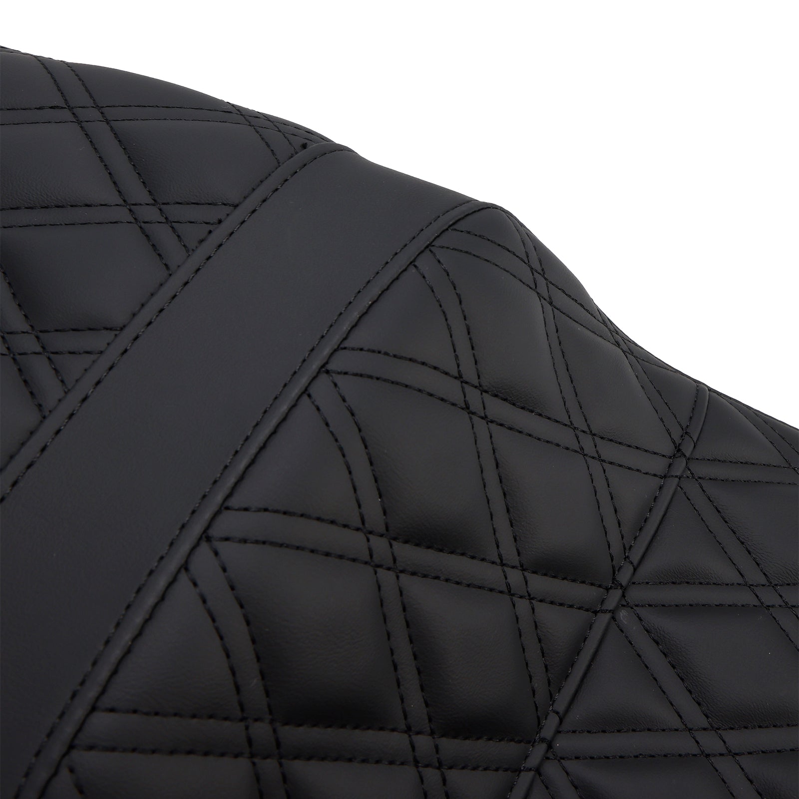 06-17 Dyna Fxd Fld Fat Boy Ribbed Complete Cushion Rider Passenger Seat Fits