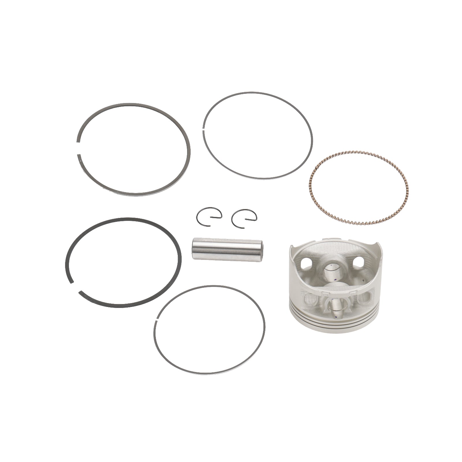 Engine Piston Kit Standard Bore 78.5Mm Fit For Honda Rancher Trx350Fe Te 00-06