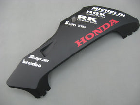 Amotopart 2005–2006 Honda CBR600RR Mattschwarz mit roten Logos Verkleidungsset