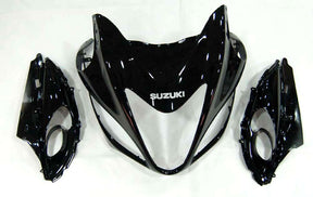 Amotopart 2008–2020 Suzuki Hayabusa GSX1300R glänzend schwarzes Verkleidungsset
