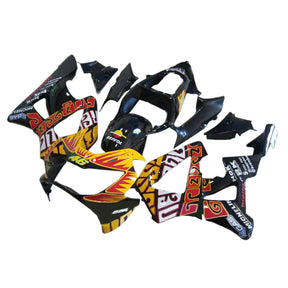 Amotopart 2000-2001 Honda CBR929RR Black Orange Fairing Kit