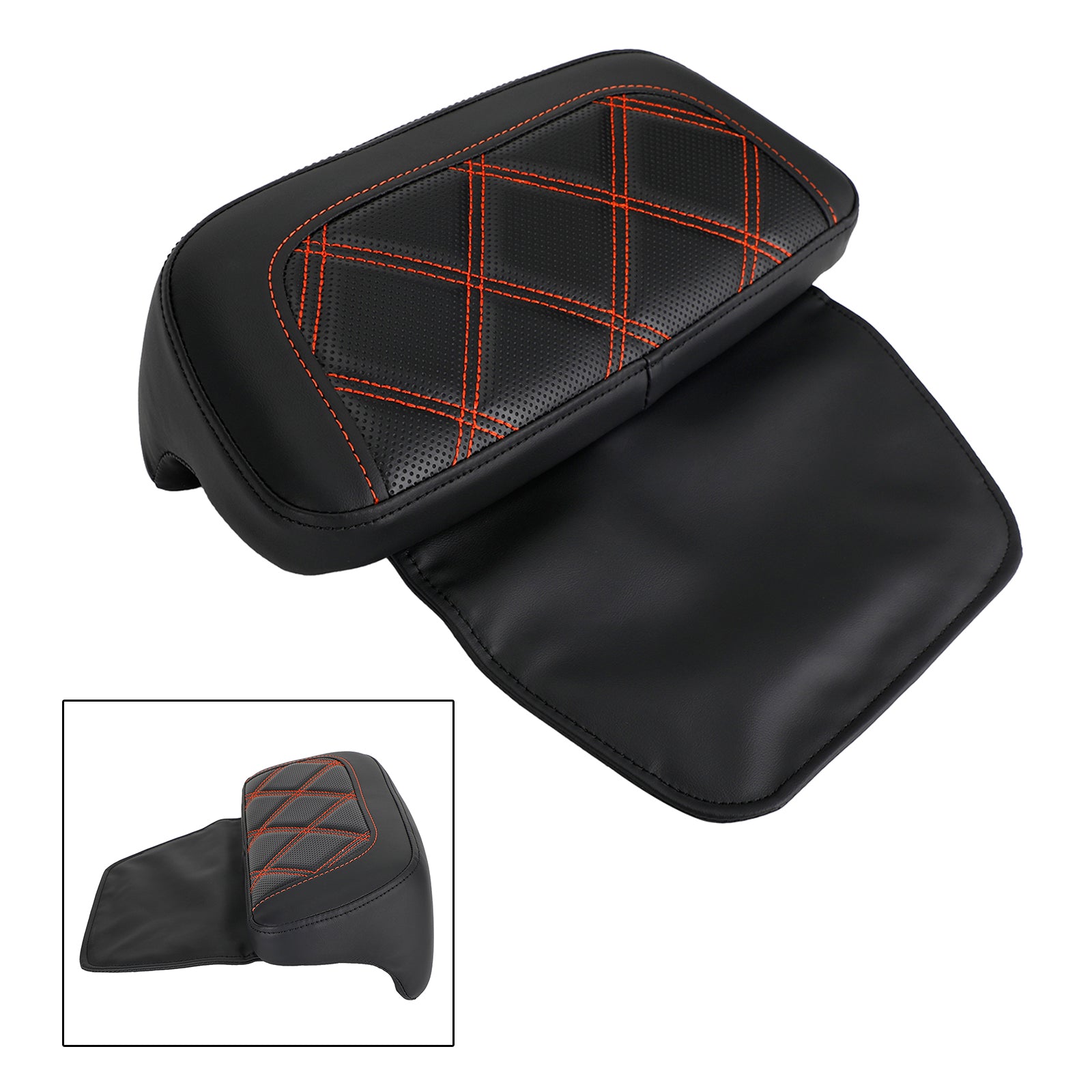 Tour Pak Touring FL Road Glide 2014-Up Chopped Pack Trunk Backrest Pad