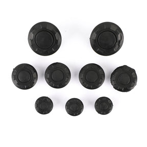 9Pcs Frame Hole Caps Plugs Fit for BMW R 1200 1250 GS / LC / Adventure 14-19