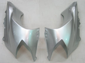 Amotopart 2004–2005 Kawasaki ZX10R Verkleidungsset in Silber und Schwarz