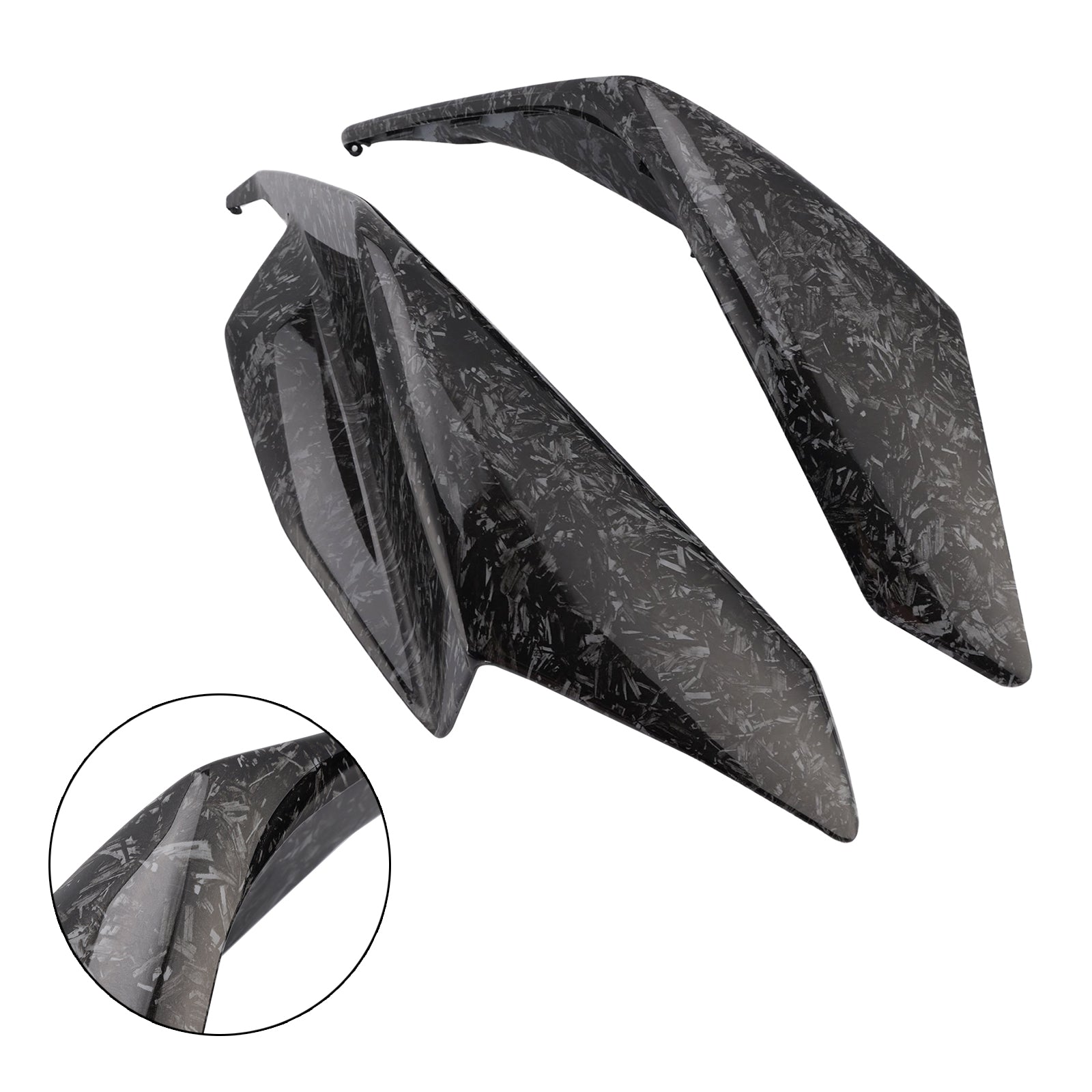 2021-2024 Aprilia RSV4 Air Deflector Spoiler côté camegage Kit Kit Kit