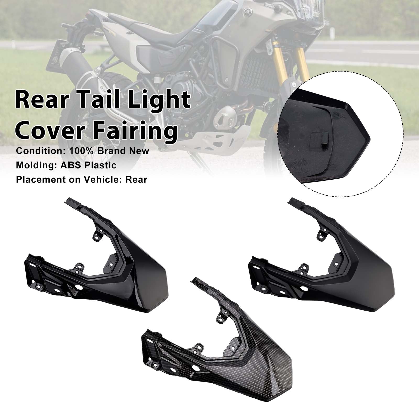 2025-2026 Yamaha Tenere 700 T700S Rear Tail Light Cover Fairing