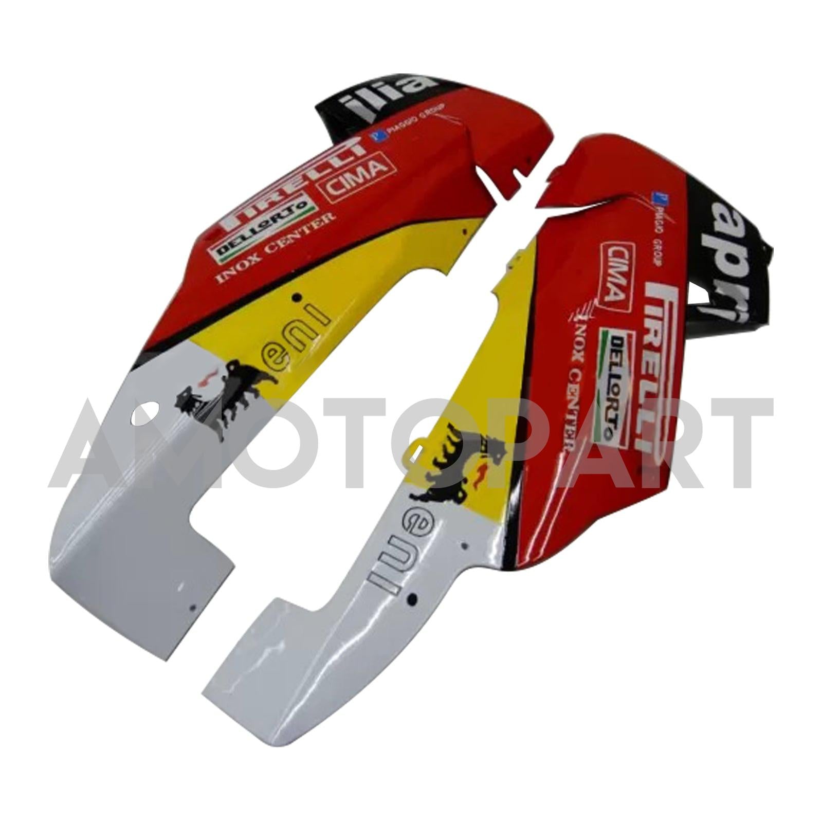 Amotopart 2009-2015 RSV4 1000 Aprilia White&Red Style4 Fairing Kit