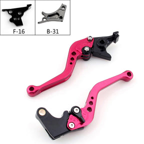 17-18 Kawasaki Short Adjustable Brake Clutch Levers