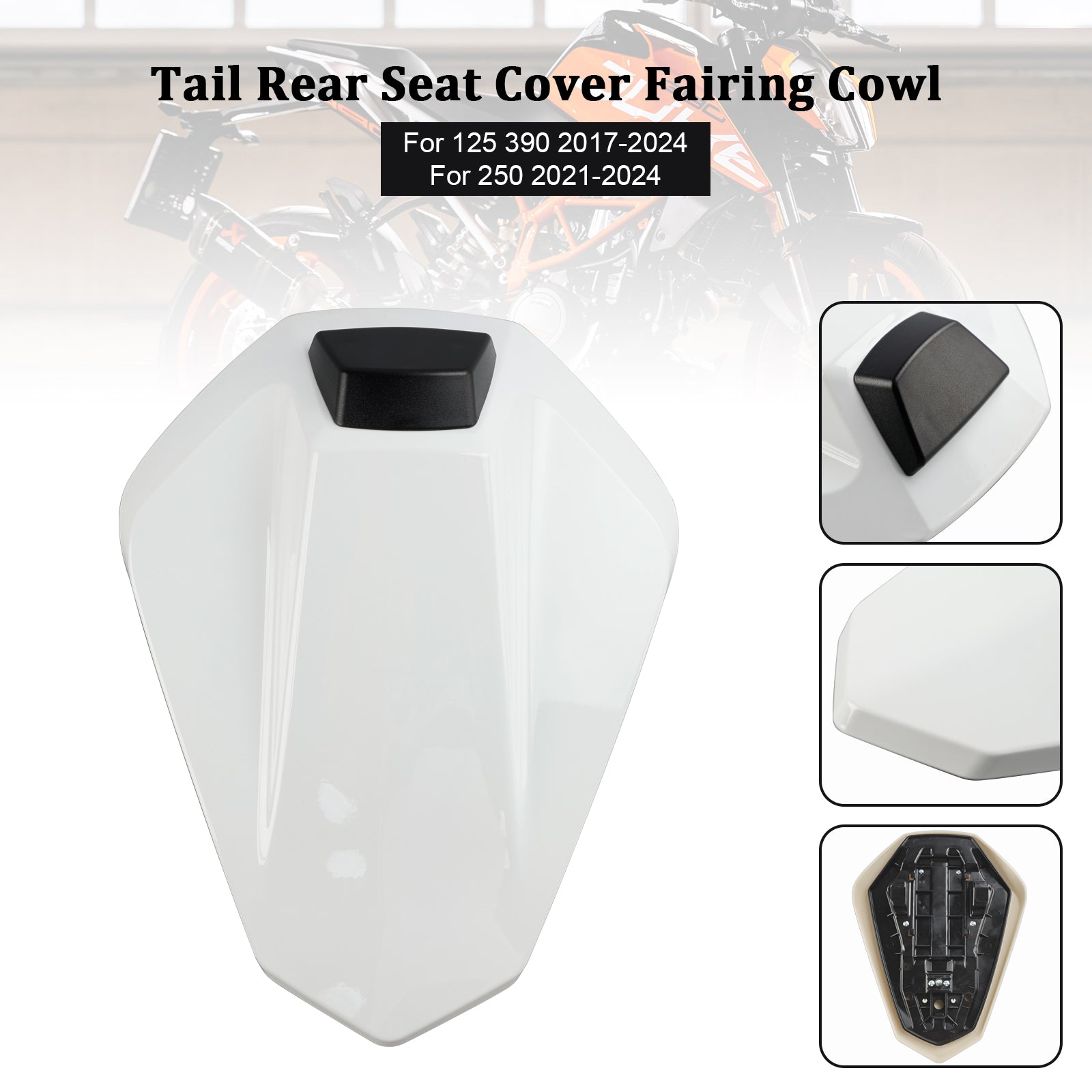 17-24 KTM 125 250 390 Schwanz Hinten Sitz Abdeckung Verkleidung Cowl