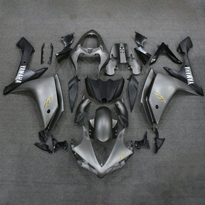 Amotopart 2007-2008 Yamaha YZF 1000 R1 Gloss&Matte Grey Fairing Kit