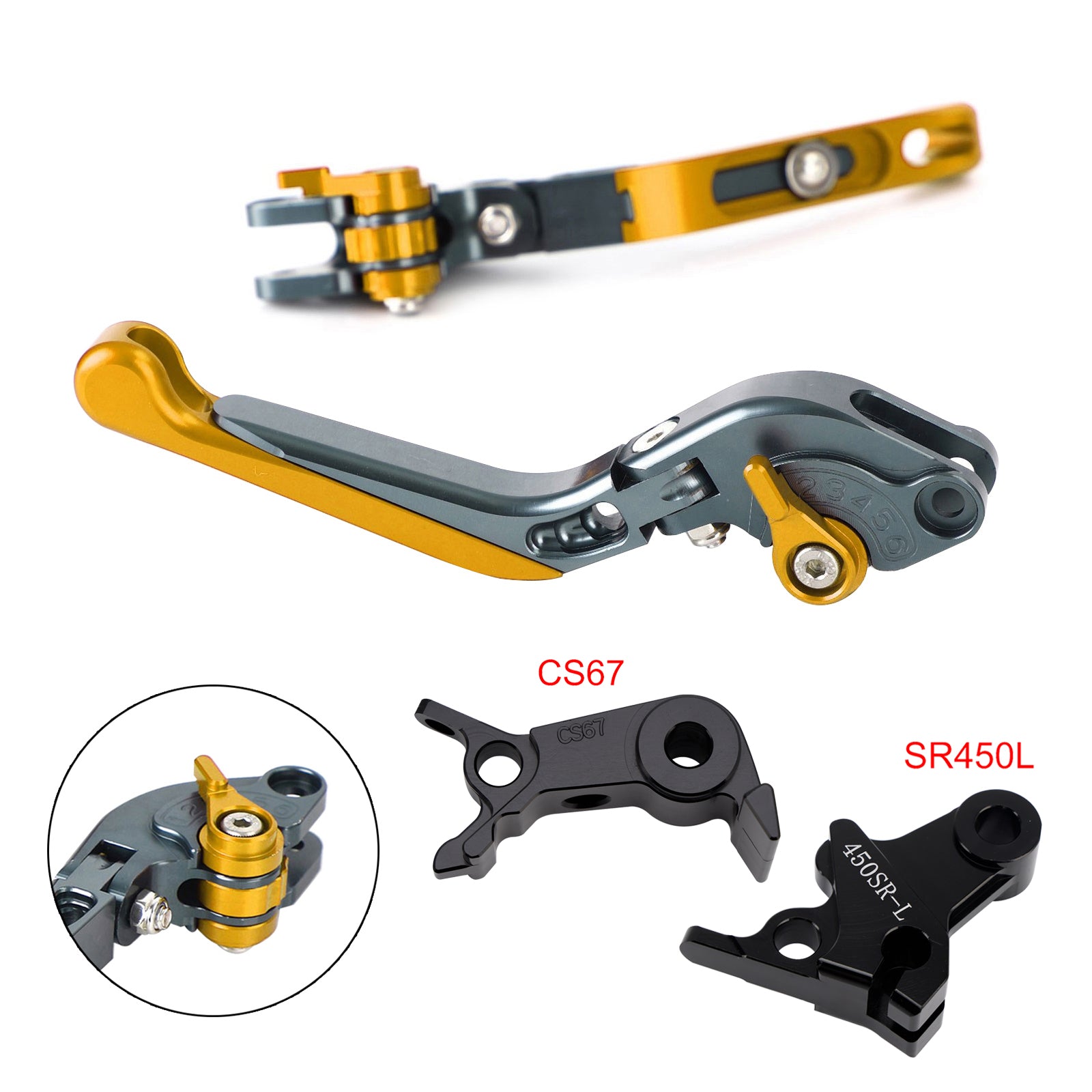 2024-2026 VOGE DS900X 900DSX Adjustable Clutch Brake Lever