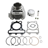 1985-1989 Yamaha YFM200 Moto 4  67mm Cylinder Jug Top End Piston Gaskets Kit