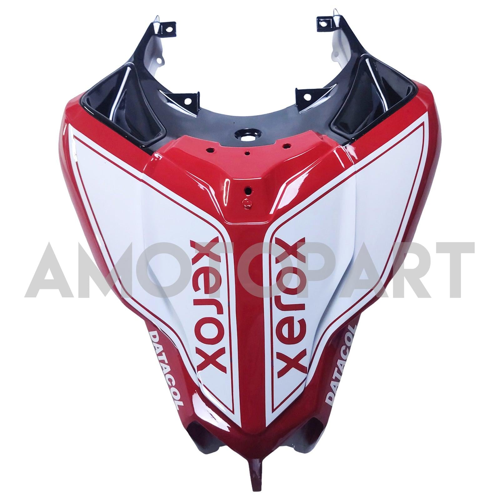 Amotopart All Years Ducati 1098/1198/848 Red White Fairing Kit