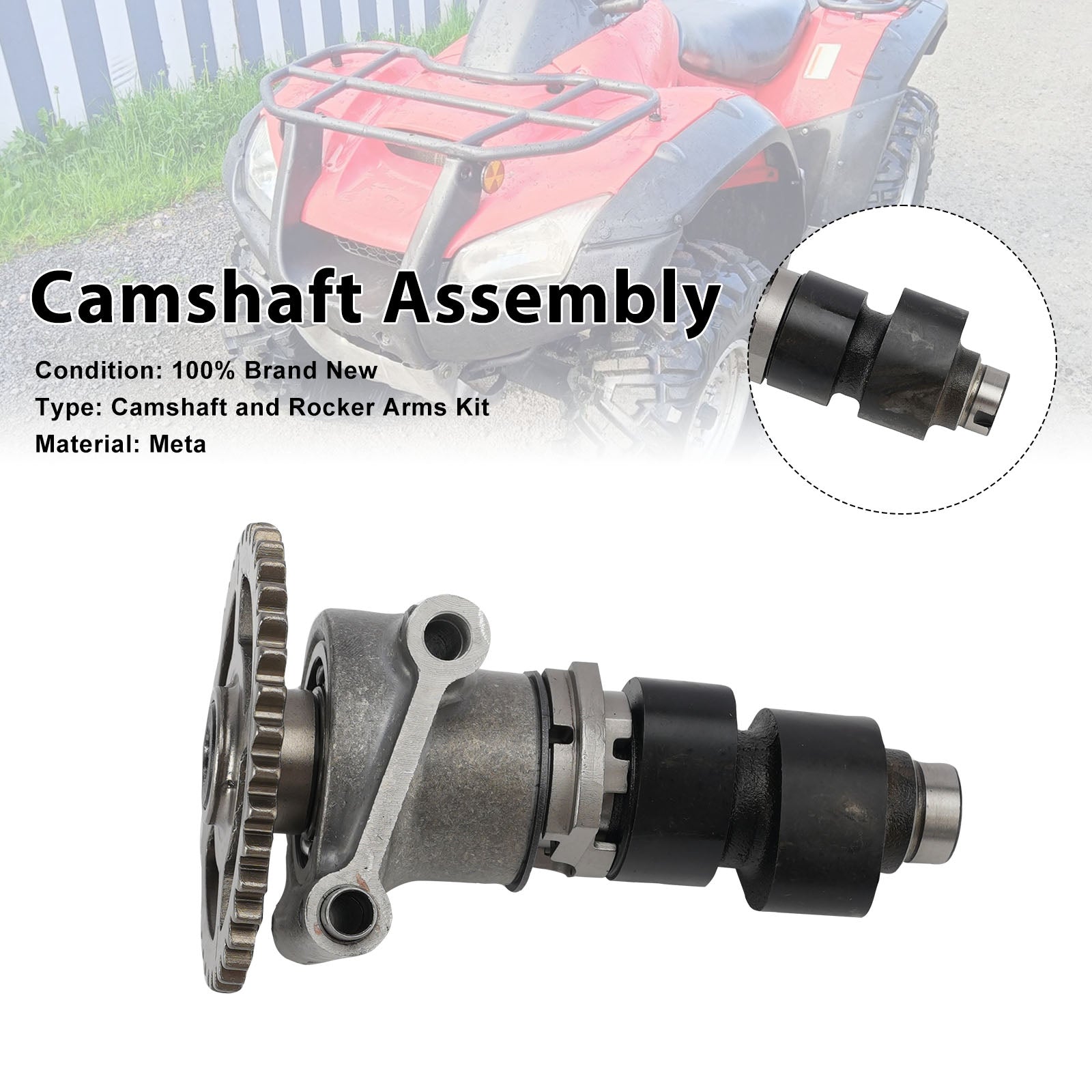 03-05 Ensemble d'arbre à cames Honda Rincon TRX650 FA 14100-HN8-P00