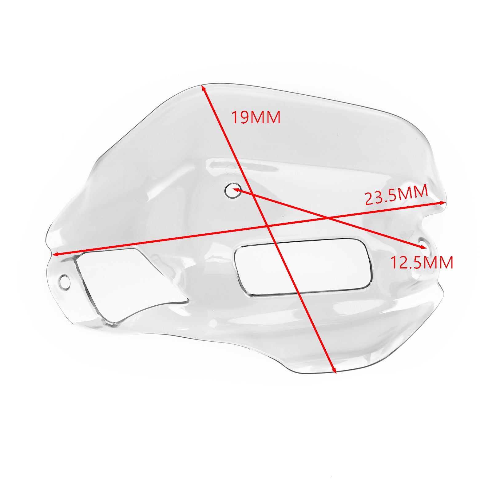 23-24 Honda XL750 Transalp Handprotektorenverlängerung Handschutz Windschutzscheibe