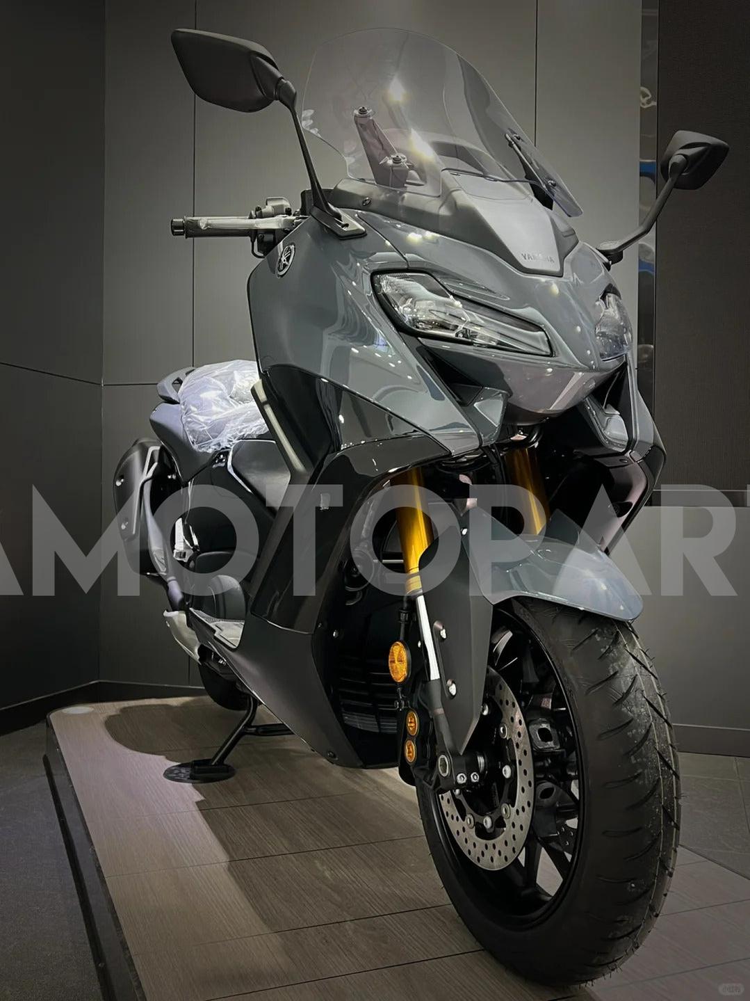 Amotopart 2022-2024 Yamaha TMAX560 Black Grey Fairing Kit