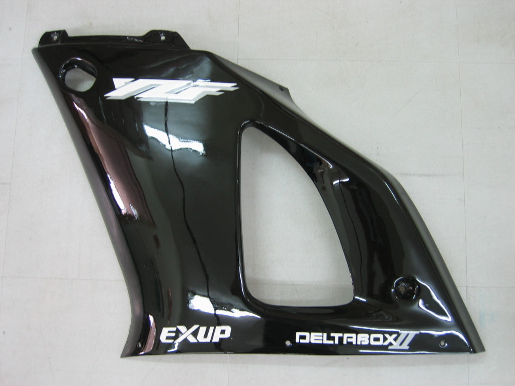 Amotopart 2000-2001 Yamaha YZF 1000 R1 Gloss Black with Logo Fairing Kit