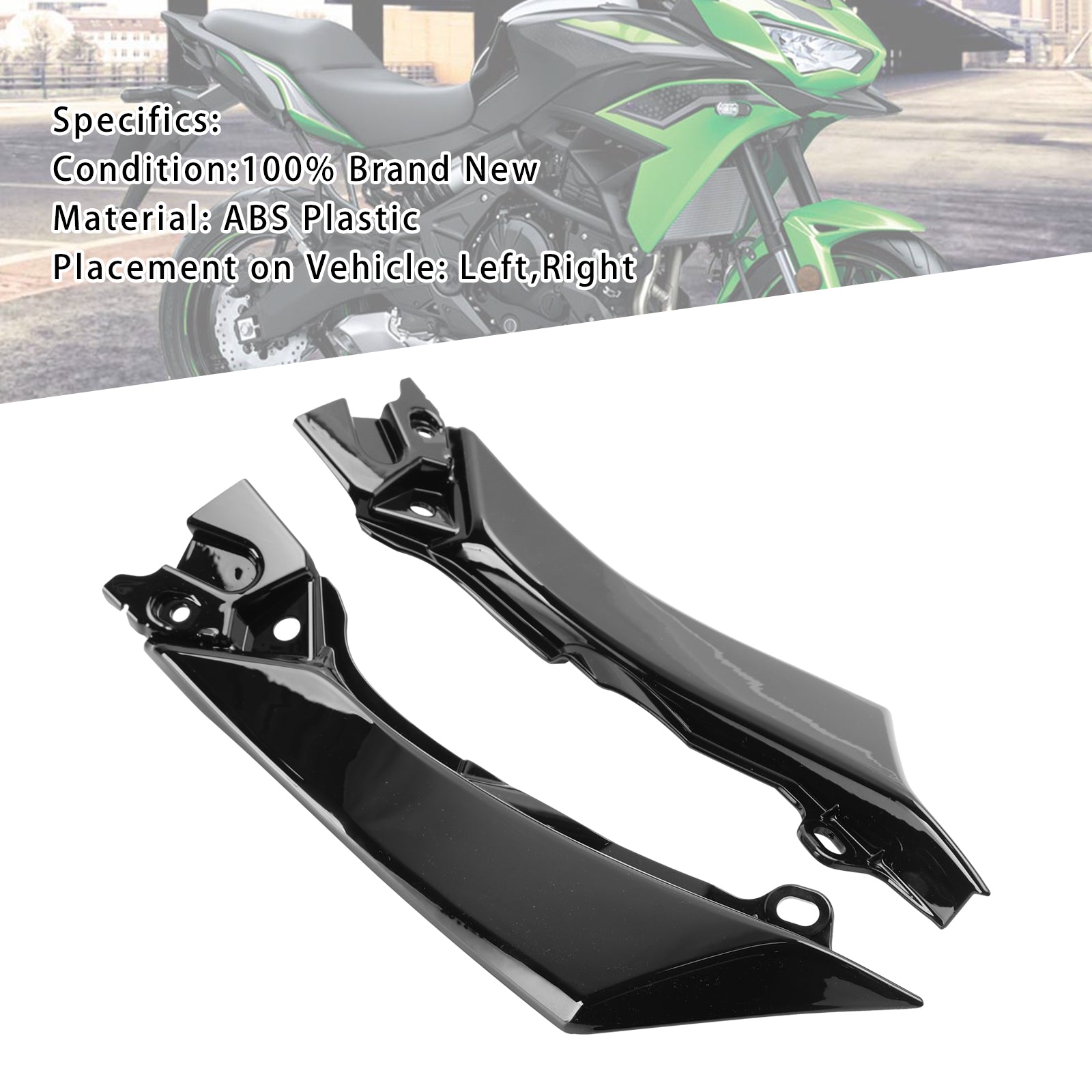 22-24 Kawasaki Versys 650 KLE650 Side Seat Fairing Panel Cowl