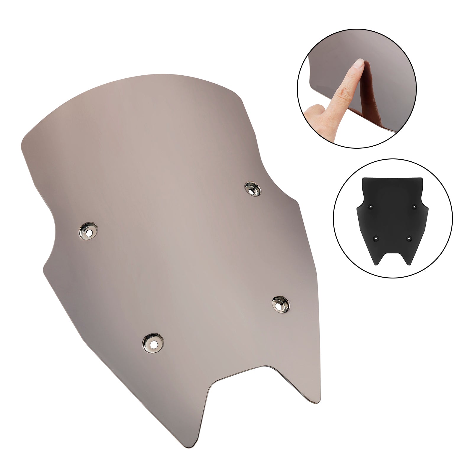 BMW R1200R 2015-2018 R1250RS 2019-2024 vindrutan vindruta